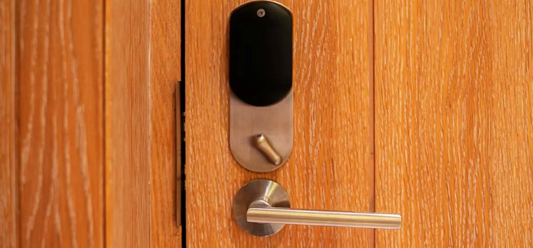 Automatic Locking Door Knob Saranap